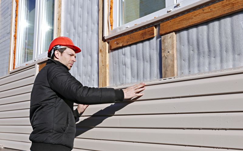 Siding Installation on Residential Home